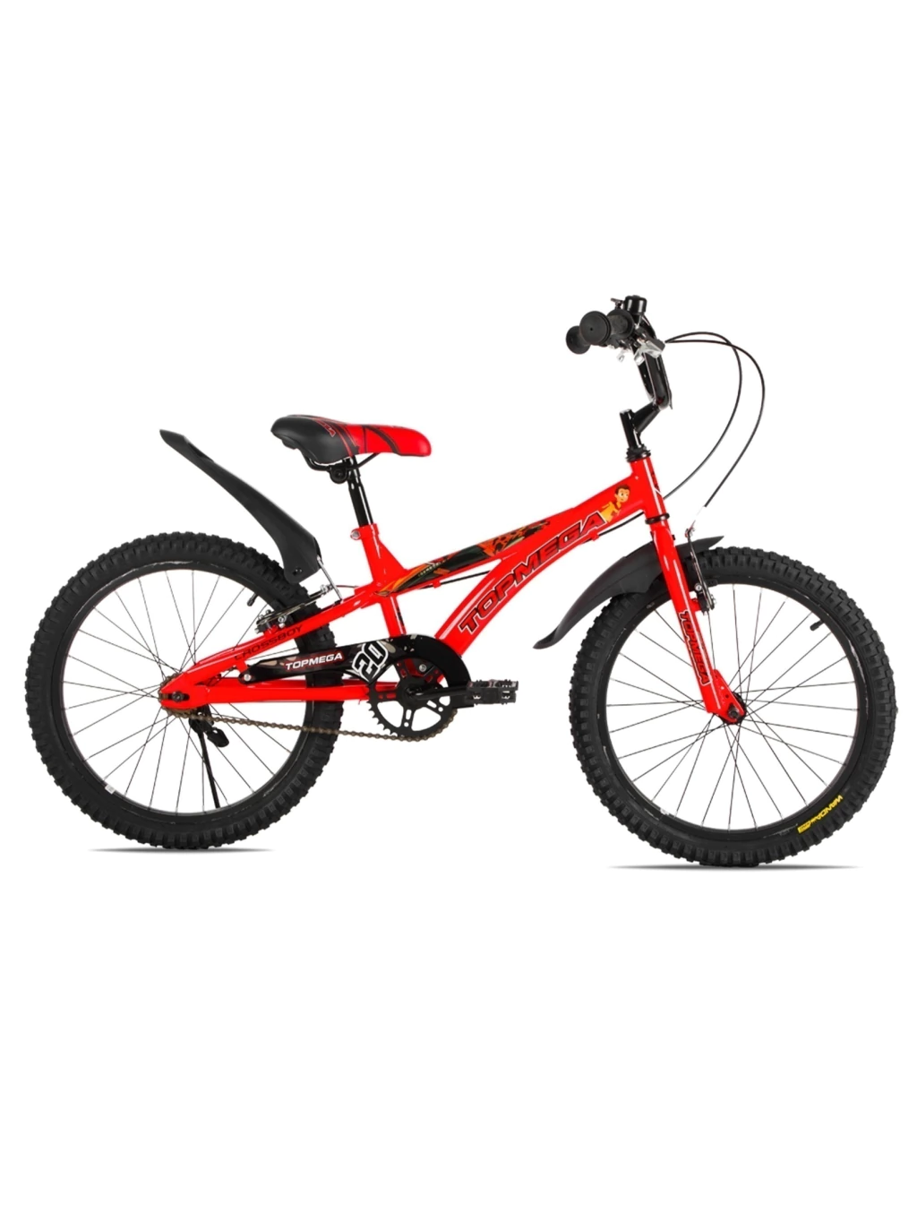 BICICLETA TOPMEGA CROSSBOY R20 ROJO - Imagen 2