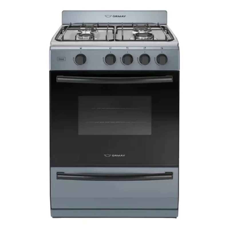 COCINA ORMAY INOX GRIS CON V.S