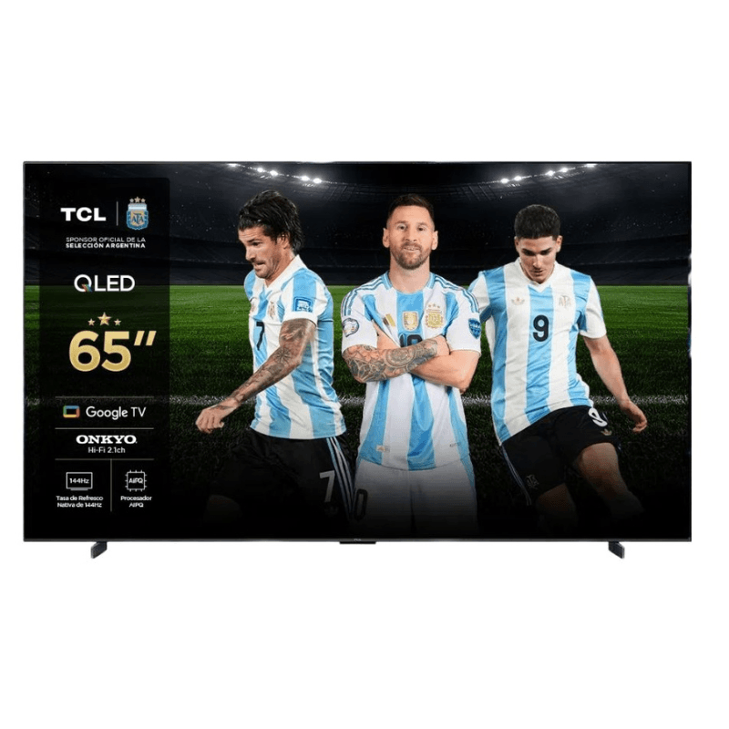 TELEVISOR QLED TCL 65P8K GOOGLE TV-RV 65