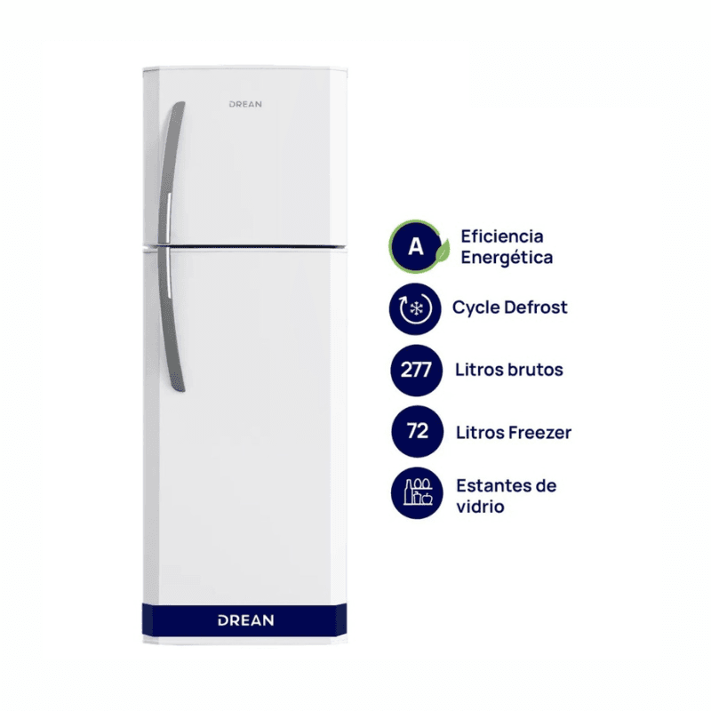 HELADERA DREAN HDR280F50B 277L - Imagen 3