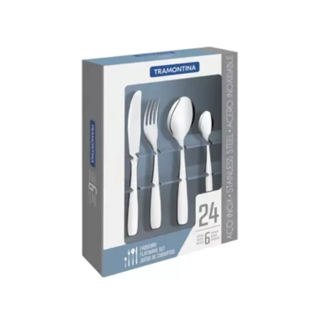 JUEGO DE CUBIERTOS TRAMONTINA 66960/014 24PZS AMAZONAS