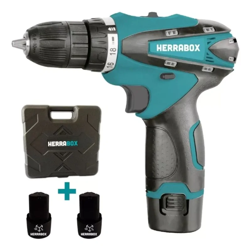 TALADRO HERRABOX TB-12-10-KIT2 12V - Imagen 2