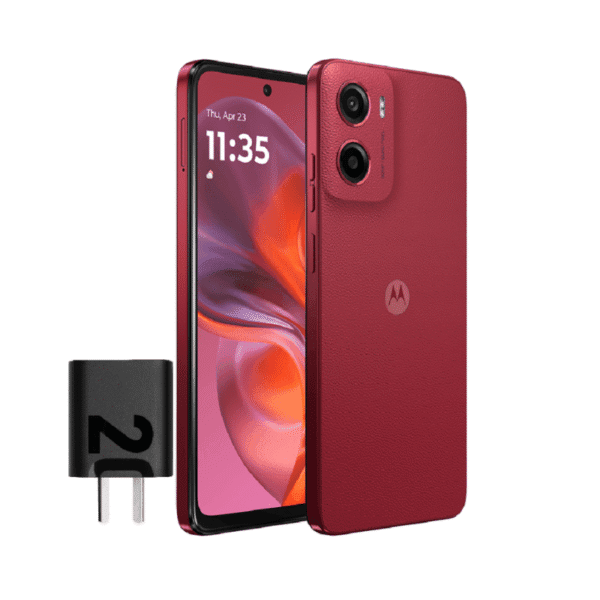 CELULAR MOTOROLA G05 64GB 4 RAM ROJO - Imagen 3
