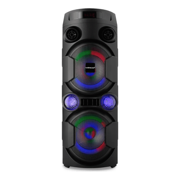 PARLANTE WINCO W219 PORTÁTIL CON BLUETOOTH NEGRO 220V - Imagen 2