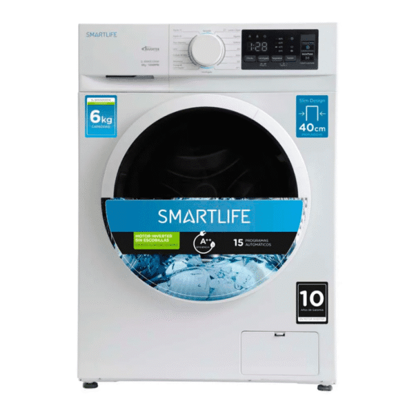 LAVARROPAS SMARTLIFE 6 KG WMI061000W BLANCO INVERTER - Imagen 2