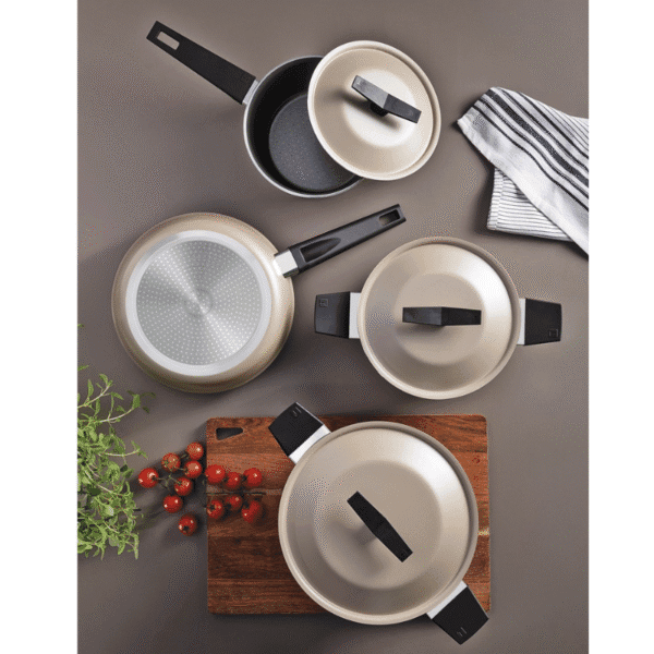 BATERIA DE COCINA TRAMONTINA 28399/341 SPEZIA INDUCCION 4PZS - Imagen 3