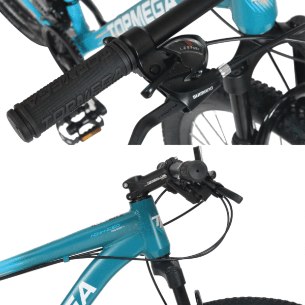 BICICLETA TOPMEGA SUNSHINE CELESTE R29 T.L - Imagen 3