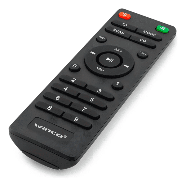PARLANTE WINCO W219 PORTÁTIL CON BLUETOOTH NEGRO 220V - Imagen 3