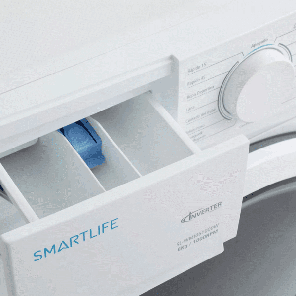 LAVARROPAS SMARTLIFE 6 KG WMI061000W BLANCO INVERTER - Imagen 3