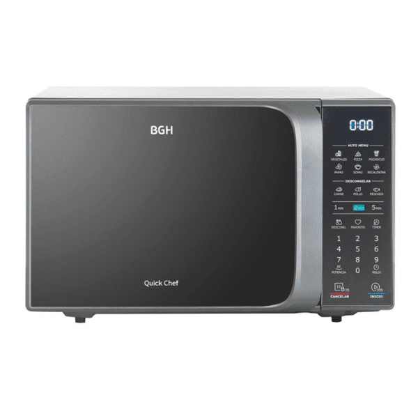 MICROONDAS BGH 20 LTS B120DS20L SILVER DIGITAL