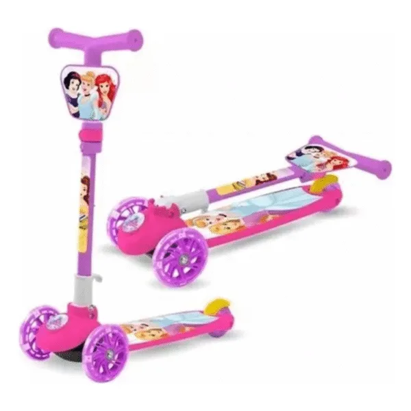 MONOPATIN PRINCESA 3 RUEDAS PLEGABLE - Imagen 2