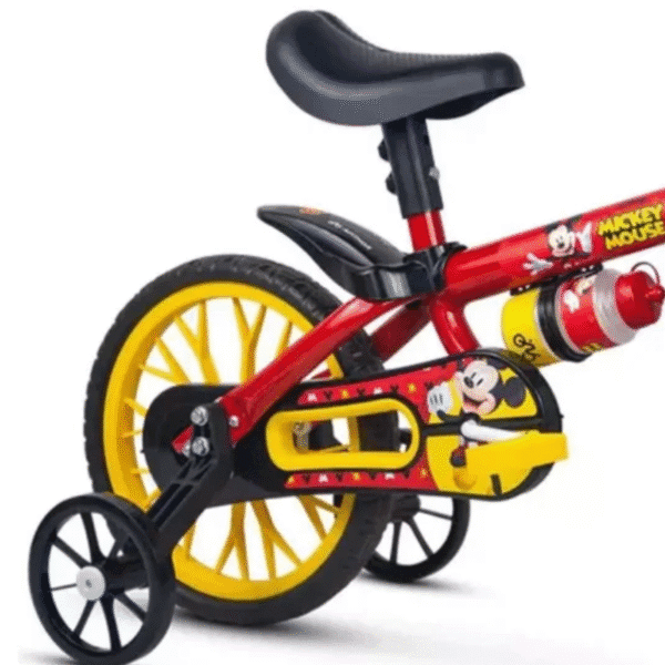 BICICLETA MICKEY RODADO 12 C/RUEDITAS - Imagen 3
