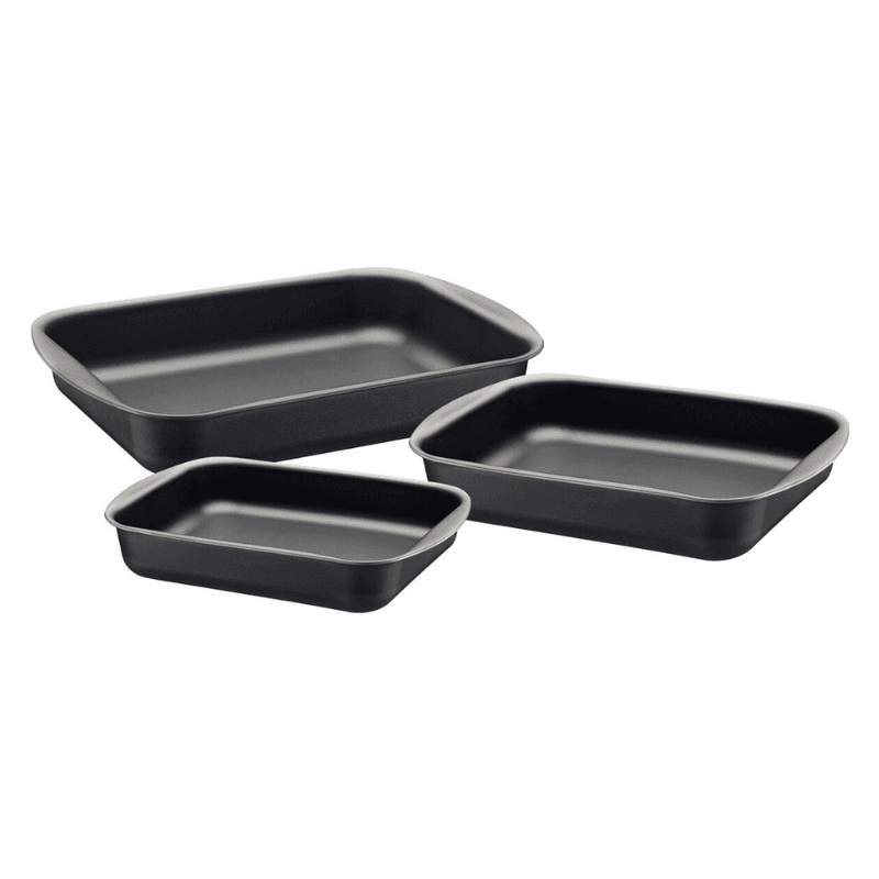 Tramontina Set 3 Padelle Per Barbecue In Alluminio Antiaderenti – Brasiliane, Lavabili In Lavastoviglie