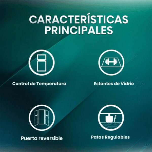 HELADERA HISENSE 240 LITROS GRIS - RT1N240NED1 - Imagen 5