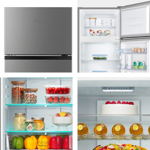 HELADERA HISENSE 240 LITROS GRIS - RT1N240NED1 - Imagen 3