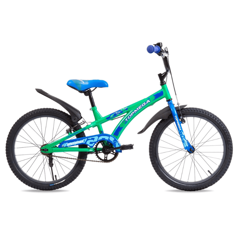 BICICLETA TOPMEGA SPEEDMIKE R20 VERDE/AZUL - Imagen 2