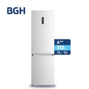 HELADERA BGH BRC3101A 312 INOX NO FROST INVERTER