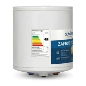 TERMOTANQUE SEÑORIAL ZAFIRO 2.0 30 LTS ELEC CON/INF P/COLGAR