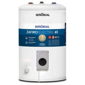 TERMOTANQUE SEÑORIAL ZAFIRO 65 LTS ELECT CON/SUP P/COLGAR