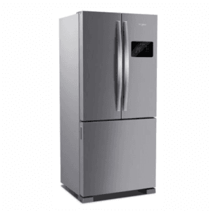 HELADERA WHIRLPOOL WRO85MK 554L ACERO INVERTER DOBLE PUERTA