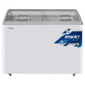 FREEZER BRICKET FR3300 TVI TAPA DE VIDRIO 295 LTS BLANCO