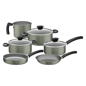 BATERIA DE COCINA TRAMONTINA 27899/571 MICHIGAN 9PZS VERDE