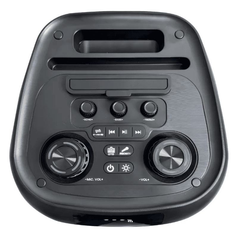 PARLANTE TWISTER 8X2 50W LED RADIO BLUETOOTH - Imagen 3