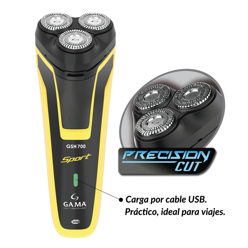 AFEITADORA GAMA GSH700 SPORT - Imagen 2